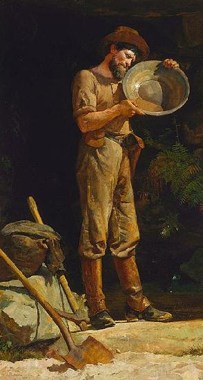 Julian Ashton The Prospector Spain oil painting art